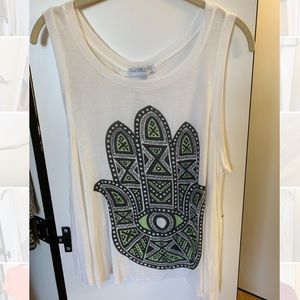 Soft Boho Open Back Tank
